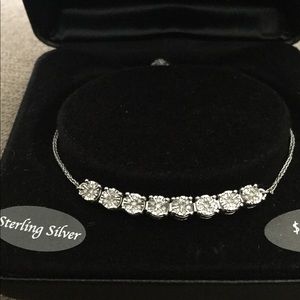 Diamond Bolo Bracelet